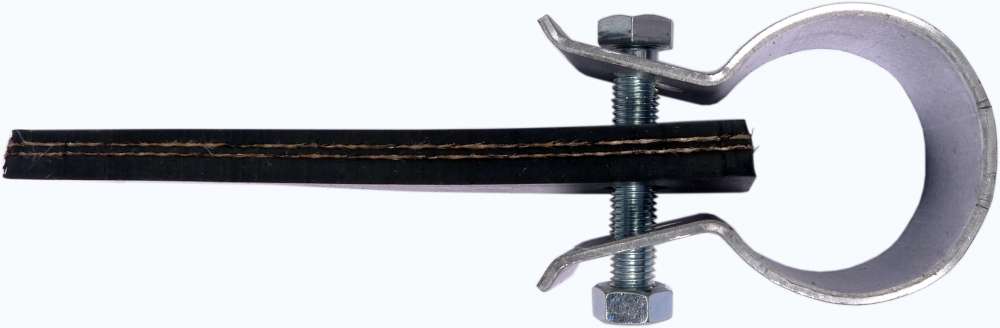 Citroen-2CV - support d'échappement arrière 2CV, collier avec la longue fixation pour l'arrière du tu