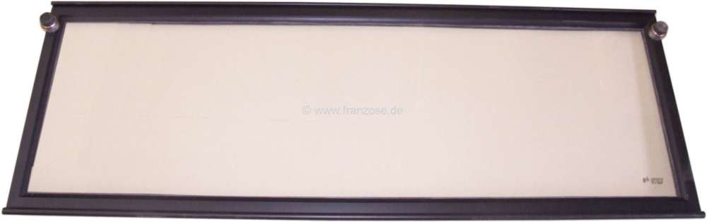 Citroen-2CV - pare-brise, Citroën Méhari après 04.1971, complet, avec son cadre peint en noir, sans l