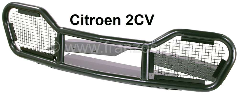 Citroen-2CV - pare-chocs avant, Citroën 2CV, pare-choc modèle aventure, pièce à traiter contre la co