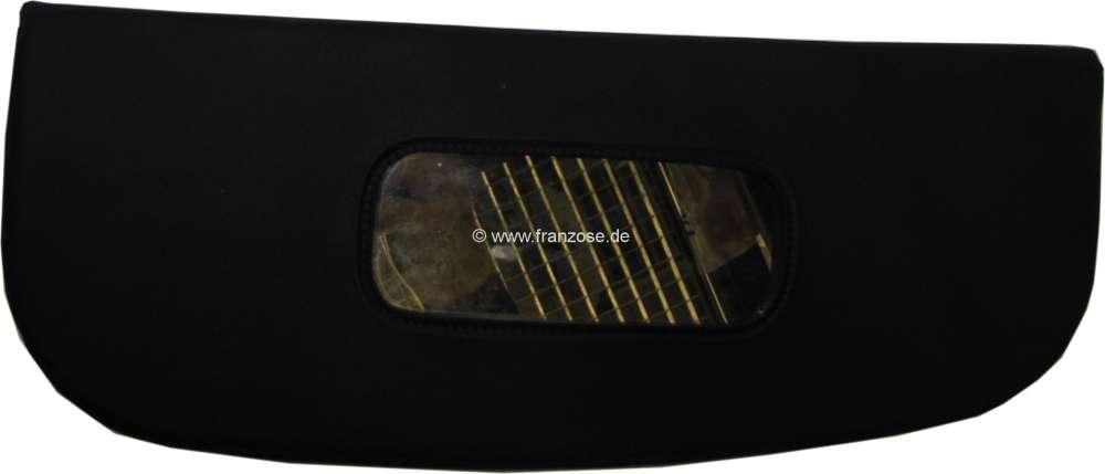 Citroen-2CV - pare-soleil, Citroën 2CV ancien modèle, coté droit, noir, refabrication pour support m�