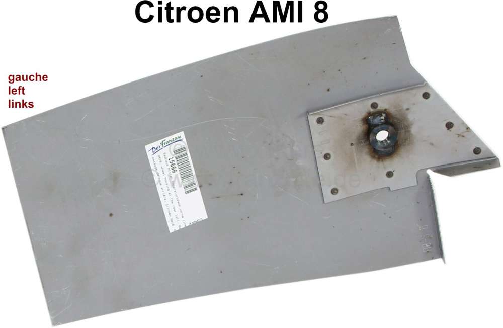 Citroen-2CV - passage de roue arrière, Citroën Ami8, Ami Super, tôle de réparation avant de l' aile 