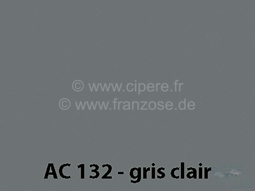 Alle - peinture 1000ml, / AC 132 / 9/54-9/61 Gris Clair, 2CV, ajouter le durcisseur 20438 (2 x pe
