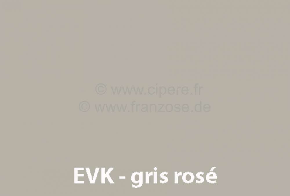 Citroen-2CV - peinture 1000ml, / EVK / AC 136 / 9/63-9/69 Gris Rosé, ajouter le durcisseur 20444 (2 x p