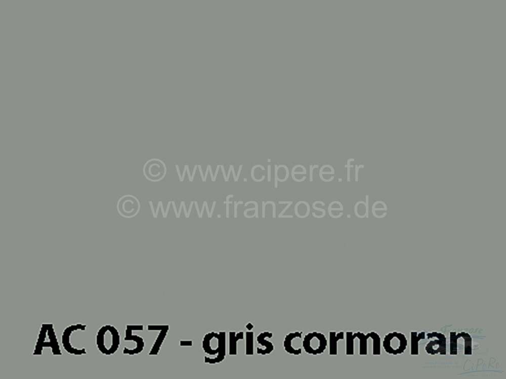 Peugeot - peinture 1000ml, /EVP/GVP/AC 057 /9/83> Gris Cormoran, ajouter le durcisseur 20438 (2 x pe