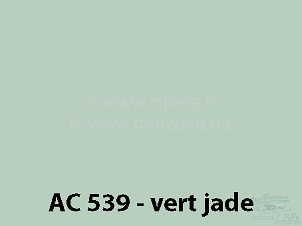 Peugeot - peinture 1000ml, / GRA / AC 539 / 9/79-9/83 Vert Jade, ajouter le durcisseur 20438 (2 x pe
