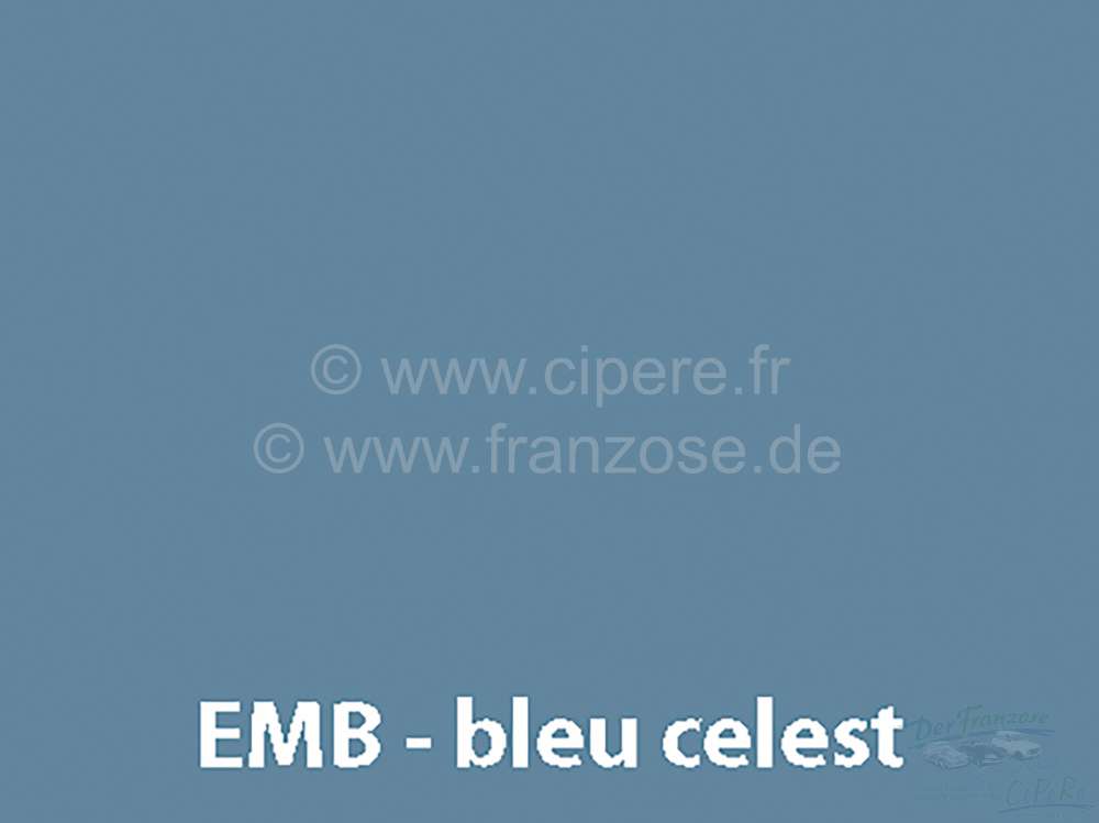 Alle - peinture en bombe 400ml / EMB AC 575 Bleu Celeste; 9/85 - fin; conservation: 6 mois max.