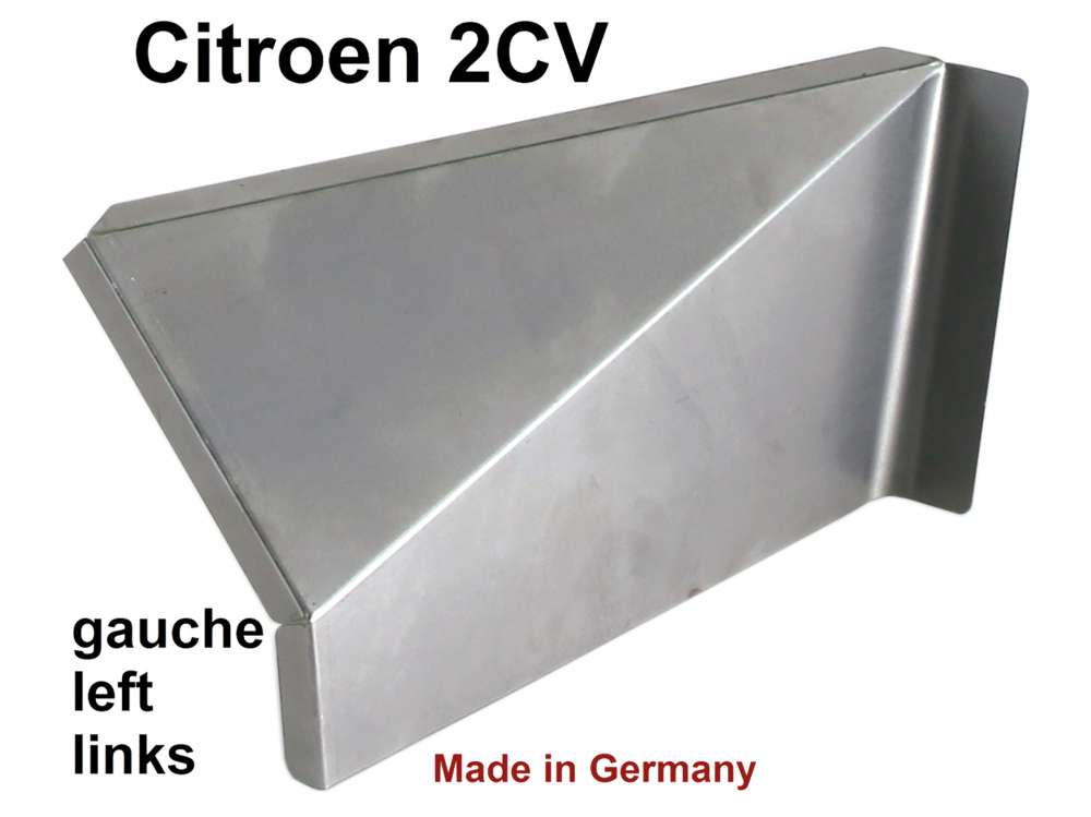 Citroen-2CV - caisson sous la banquette arrière, Citroën 2cv, coin de caisson sous la banquette arriè