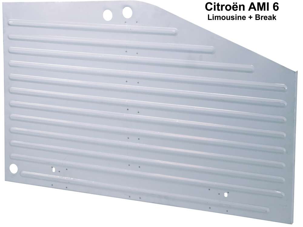 Citroen-2CV - tôle de fond de coffre, Citroën Ami 6 berline et break, refabrication de très bonne qua