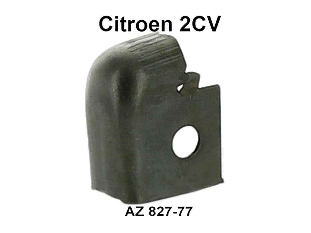 Citroen-2CV - tôle sur charnière au pied milieu, Citroën 2CV, n° d'origine AZ82177