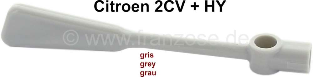 Renault - commodo de clignotant, Citroën 2cv, levier de commodo de clignotant seul, gris, pour gard