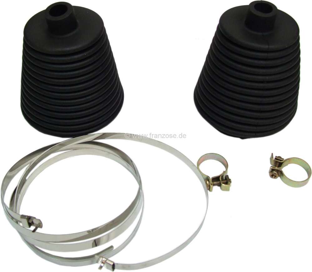 Sonstige-Citroen - pare-poussière de direction, Citroën GS, jeu de 2 avec les fixations