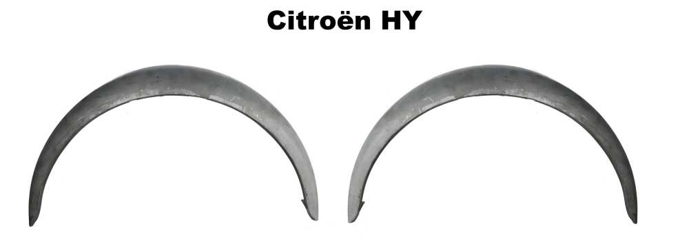 Alle - ailes avant, Citroën HY, la paire, refabrication artisanale de qualité.