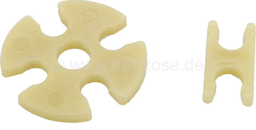 Citroen-DS-11CV-HY - fils de bougies, Citroën DS, ID, HY et GS, 2 fixations de fils de bougies pour 4 câbles 