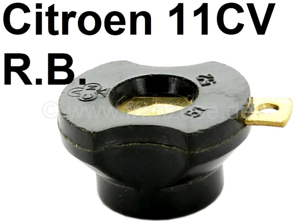 Alle - rotor R.B, Citroën 11cv, pour axe de 14 mm, diam. int. 14,1mm