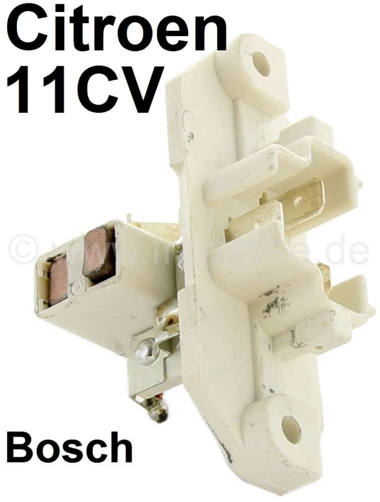 Citroen-2CV - charbons pour alternateur, Citroën 11CV, pour les alternateurs adaptables, référence Bo