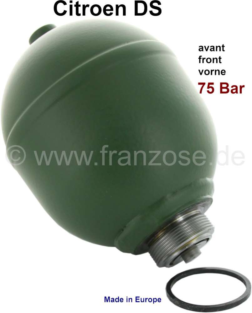 Alle - sphère de suspension avant LHM monobloc, Citroën DS derniers modèles à partir de 11.19