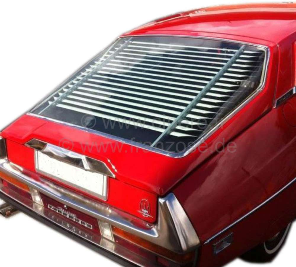 Alle - store venitien Gradulux, Citroën SM, store à lamelles en aluminium. Montage simple et sa