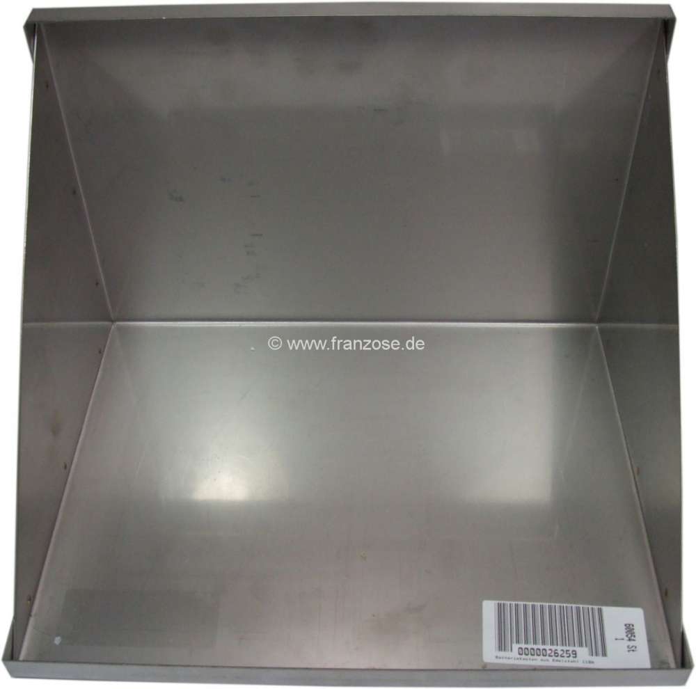 Renault - support de batterie en Inox, Traction 11BN, 280 x 220 x 190 mm, n° d'origine 307910