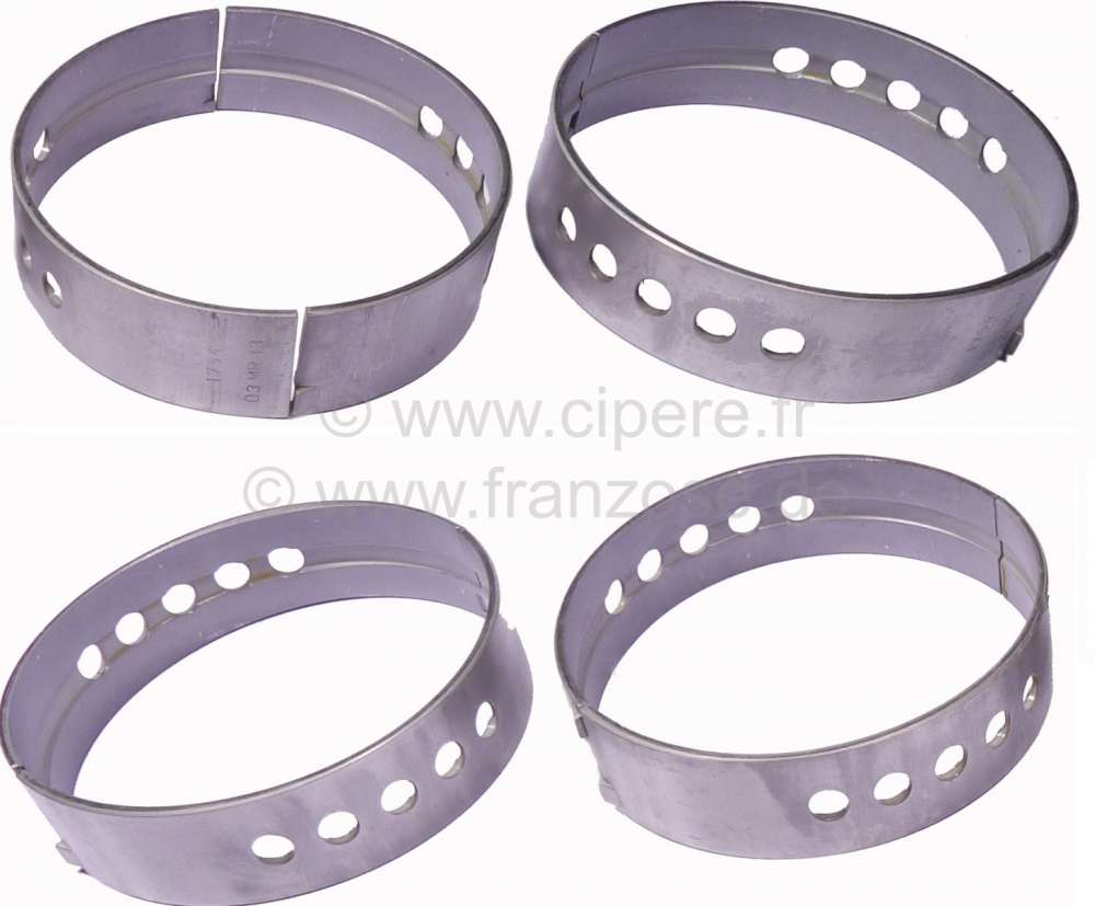 Alle - coussinets de vilebrequin 1ère surcote (0,05), Citroën SM, largeur 21mm, made in France
