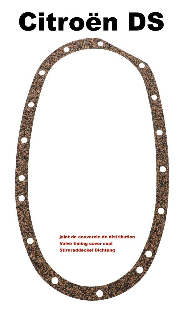 Renault - joint de couvercle de distribution, Citroën DS après 1965, pour le carter, fournisseur d