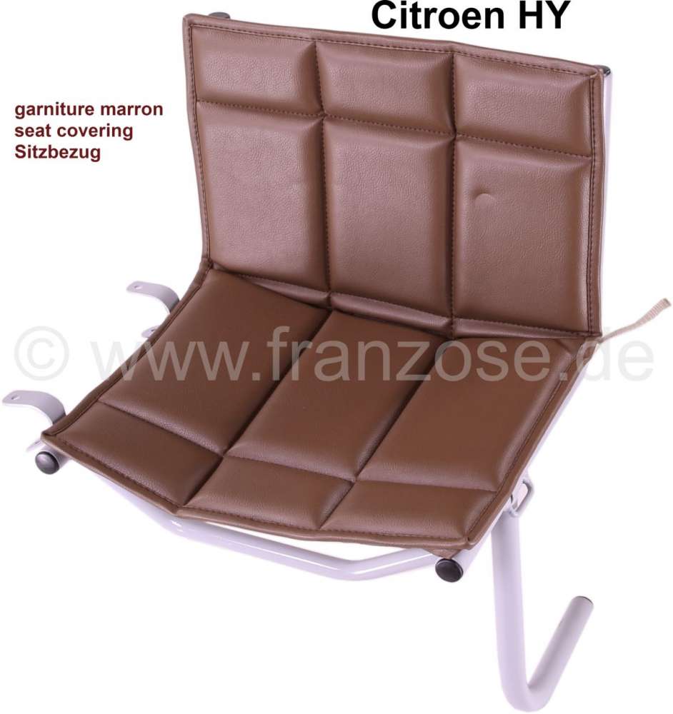 Renault - siège enfant, Citroën HY, garniture marron pour cadre 48358
