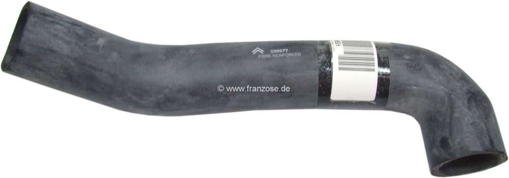 Citroen-2CV - durite sup. de radiateur, Traction - 11cv, 40x360mm, n° d'origine 330577