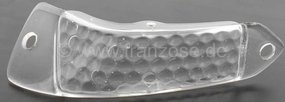 Peugeot - cabochon de clignotant, DS avant 1967, blanc, avant gauche, version Pallas