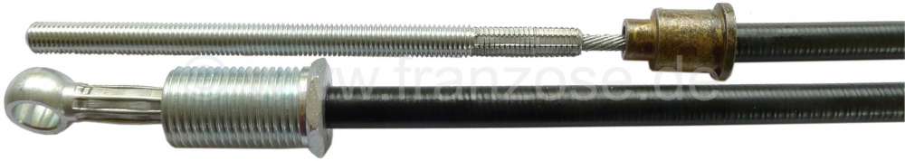 Citroen-DS-11CV-HY - câble d'embrayage, Citroën Traction 11cv AM/BL/Légère à partir de 1952, longueur HT: 