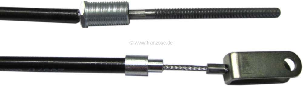 Citroen-2CV - câble d'embrayage, Traction - 11cv BL jusque 07.1952, n° d'origine 6280035, bague 8 mm, 