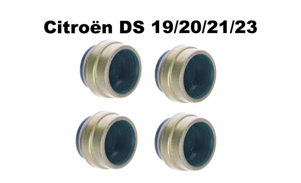Peugeot - joints de queue de soupape admission, Citroën DS19, DS20, DS21, DS23, CX ess., échappeme