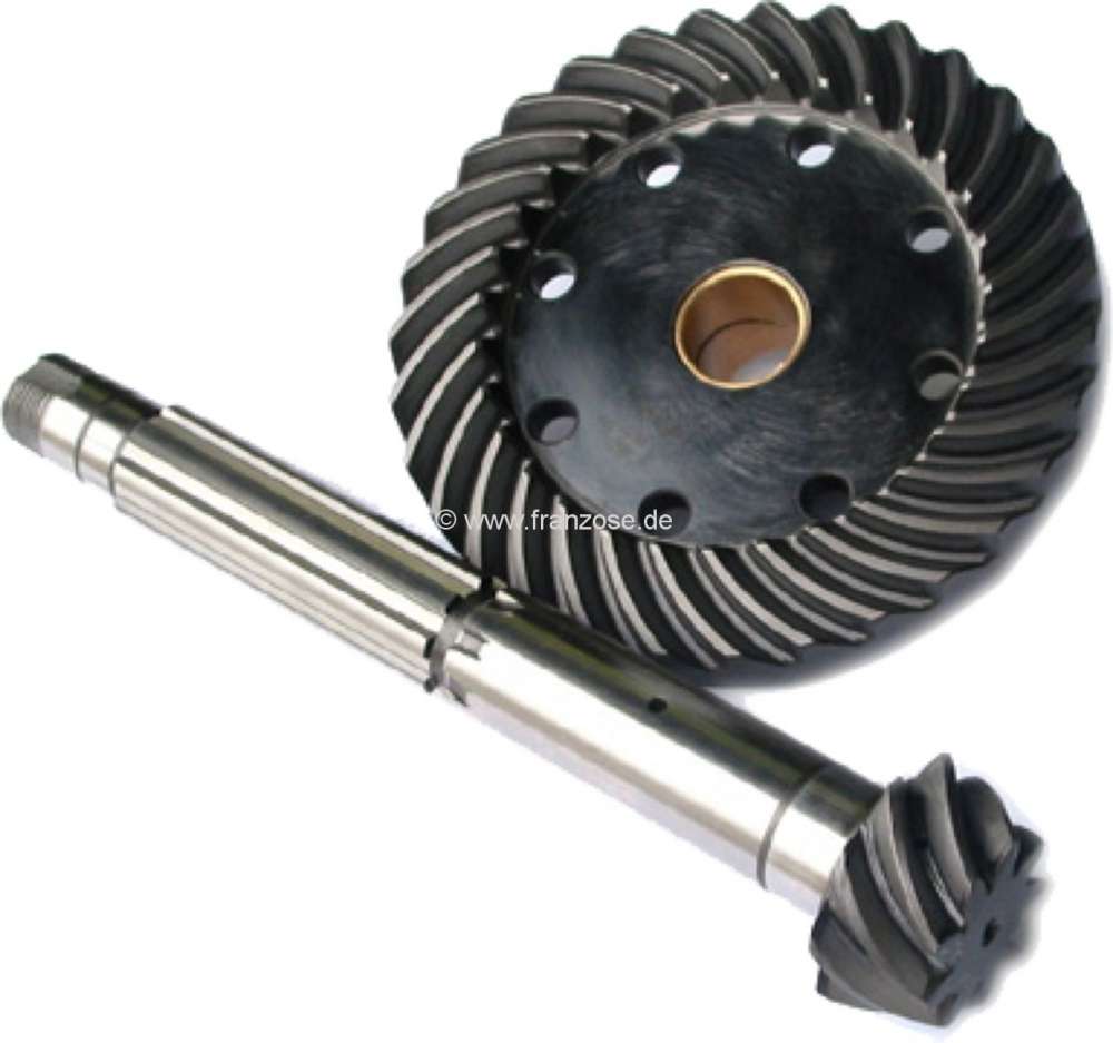 Citroen-DS-11CV-HY - couple conique 9 x 31, 55,36mm, Traction - 11cv, n° d'origine 508460. Made in Germany