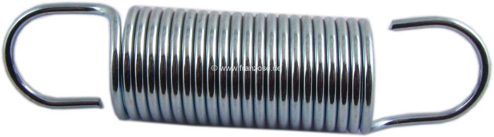 Citroen-DS-11CV-HY - commande dynamique de phares, Citroën DS à partir de 1968, ressort de barre de liaison d