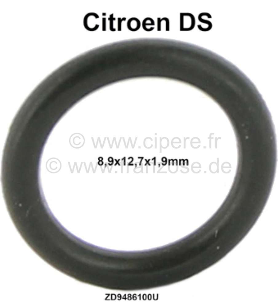 Citroen-DS-11CV-HY - joint torique de plaquette, Citroën DS, au correcteur de réembrayage,  8,9 x 12,7 x 1,9,