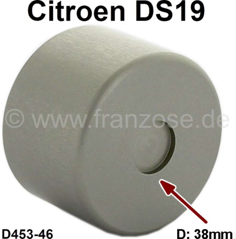 Alle - piston d'étrier de frein, Citroën DS 19, diamètre: 38mm, n° d'origine D453-46