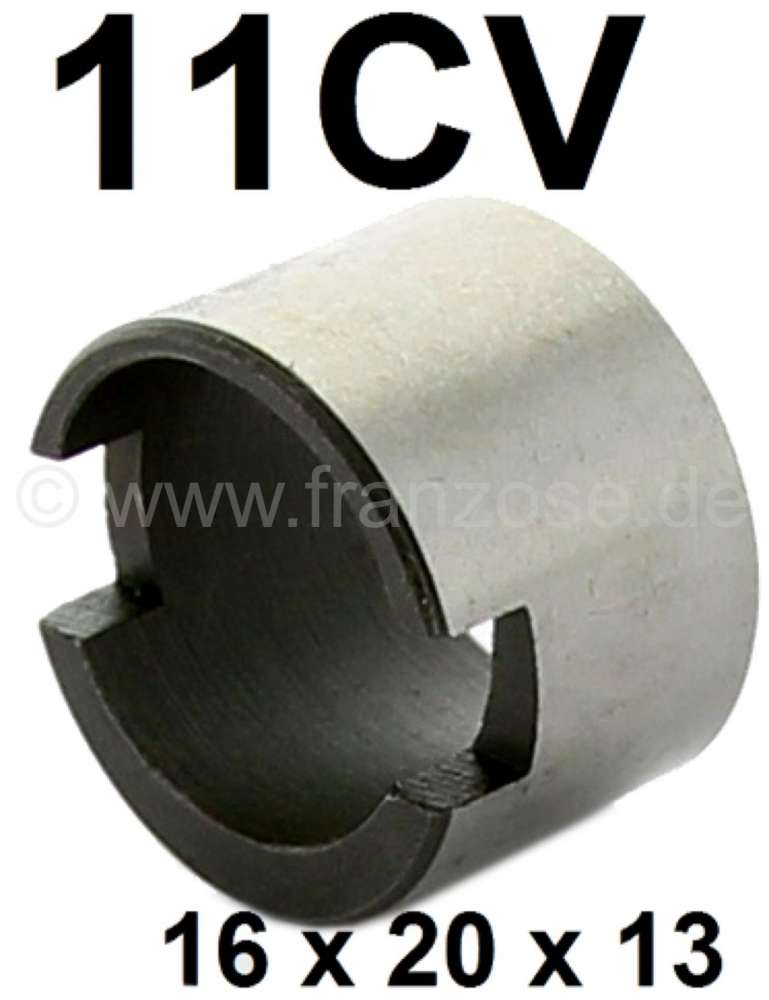 Citroen-DS-11CV-HY - bague de réglage des mâchoires, Citroën Traction - 11cv. dimensions 16 x 20 x 13mm, n°