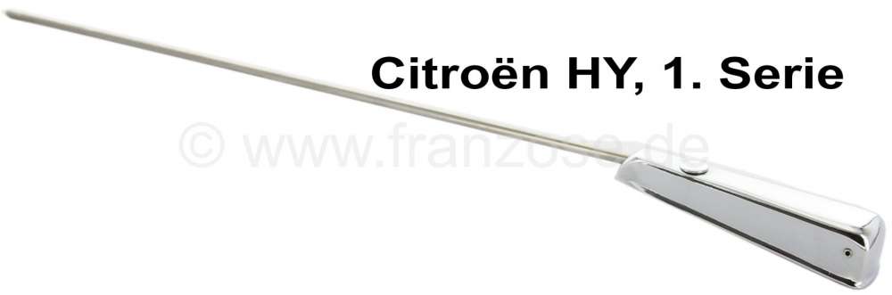 Citroen-DS-11CV-HY - bras d'essuie-glace en Inox, Citroën HY série 1