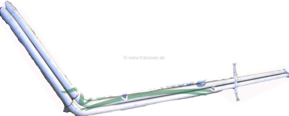 Alle - ligne d'échappement - 3eme partie, Citroën DS, tubes de sortie d'échappement doubles sa