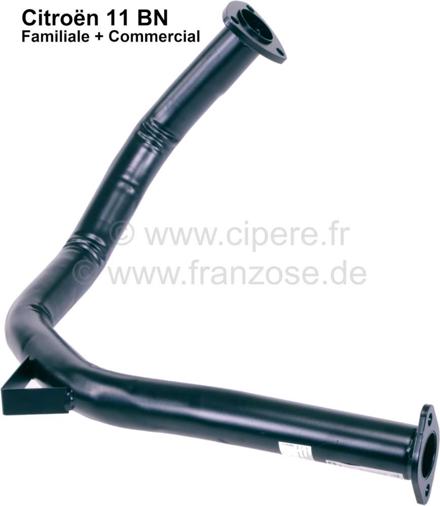 Citroen-2CV - tube de descente d'échappement, Traction 11BN, Familiale, Commerciale, n° d'origine 3086