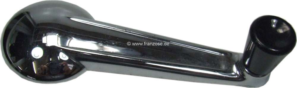 Citroen-DS-11CV-HY - manivelle de lève-vitre chromée, DS après 02.1972