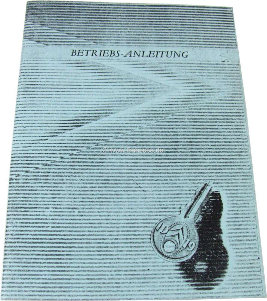 Sonstige-Citroen - notice d'emploi en allemand : Betriebsanleitung ID 19 Confort + Export , 05.1961, 45 pages