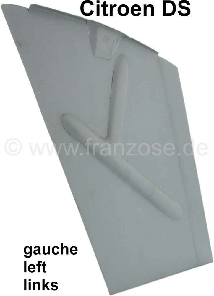 Peugeot - montant, Citroën DS berline, tôle de réparation extérieur des custodes au montant arri