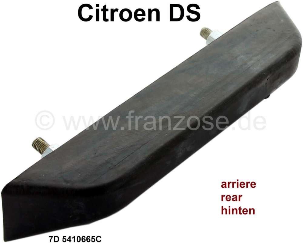 Alle - butoir de pare-chocs arrière, Citroën DS (toutes), n° d'origine DS61522, 7D5410665C