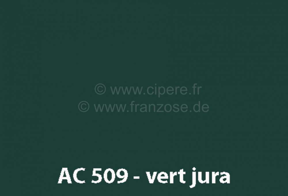 Citroen-2CV - peinture en bombe 400ml, AC 509 - DS 67 Vert Jura; conservation: 6 mois max.