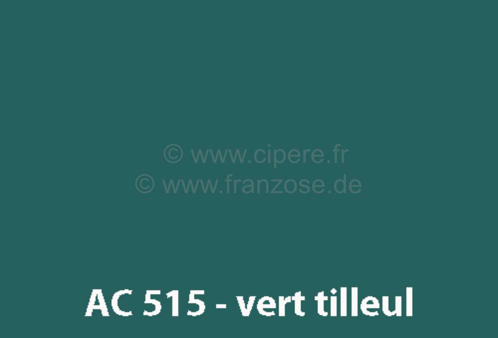 Renault - peinture en bombe 400ml, AC 515 - DS 64 Vert Tilleul; conservation: 6 mois max.