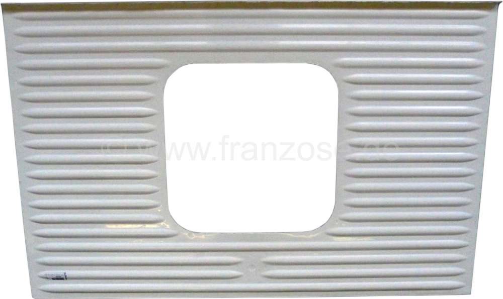 Citroen-DS-11CV-HY - porte hayon supérieur, Citroën HY, panneau en polyester seul avec ouverture pour fenêtr