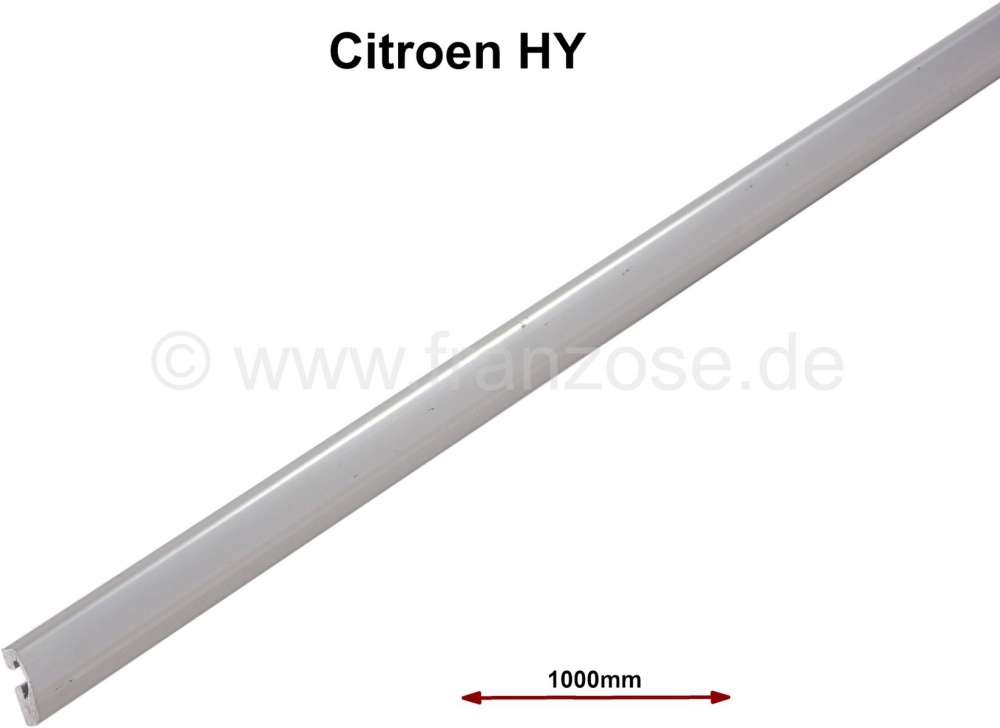 Citroen-DS-11CV-HY - profilé en aluminium (1000mm) pour les panneaux latéraux de caisse, Citroën HY anciens 