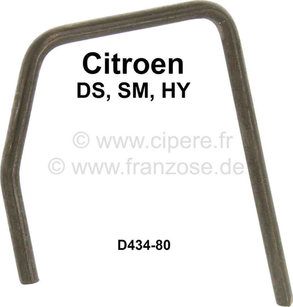 Alle - goupille de rotule sous tige de suspension arrière, Citroën DS, SM et HY avec suspension