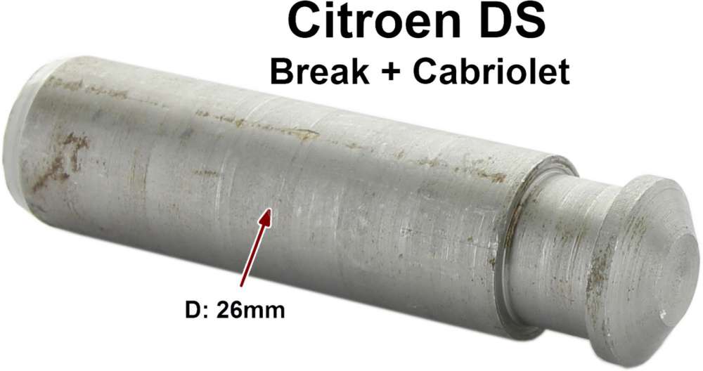 Alle - téton de cric, Citroën DS break et cabriolet, 26mm