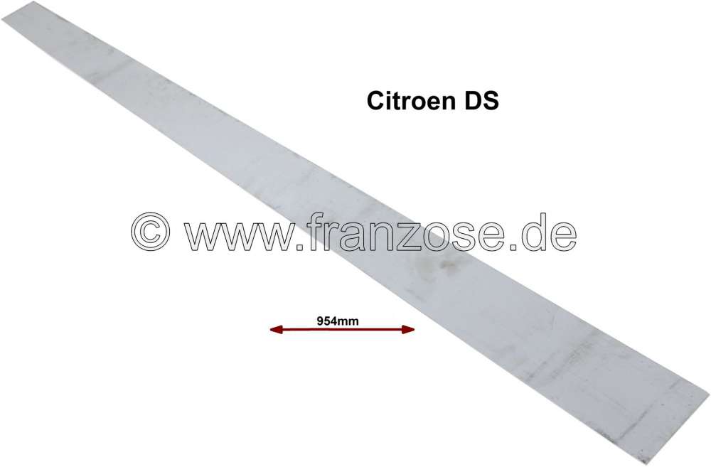 Citroen-DS-11CV-HY - tôle horizontale de fermeture de longeron, Citroën DS, tôle vissée, refabrication simp