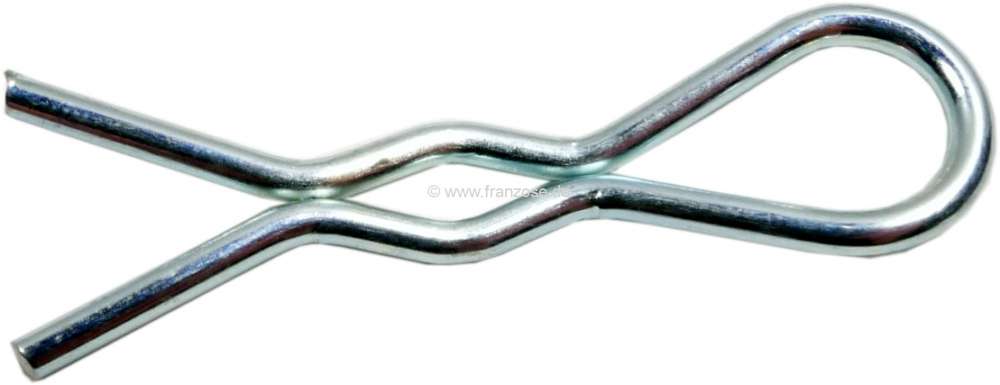 Citroen-DS-11CV-HY - butée caoutchouc de bras de suspension, petite agrafe de fixation de la butée carrée, C